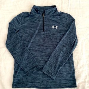 Boys Under Armour half zip